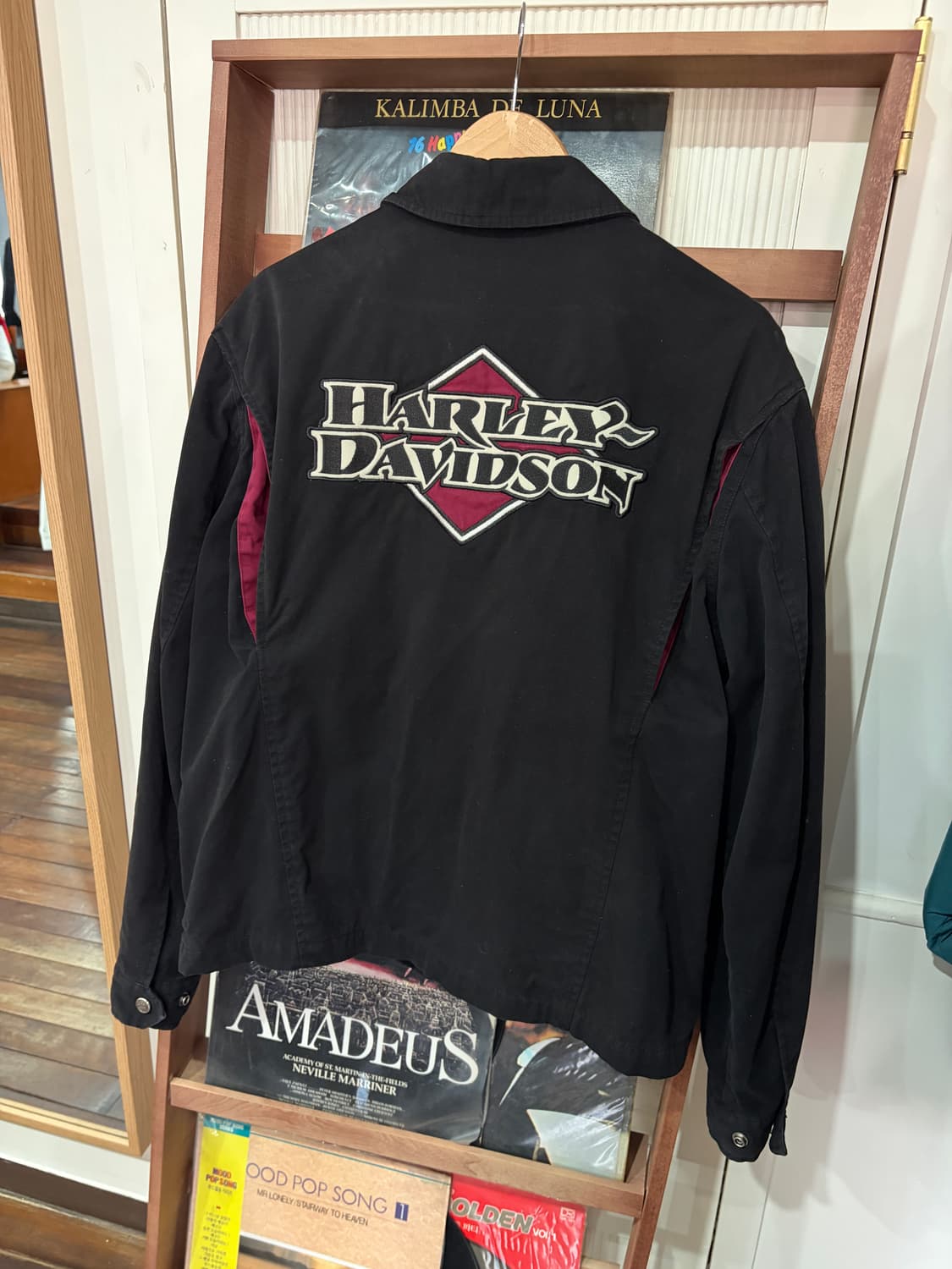J33 할리데이비슨 패치 바이크 자켓 상품이미지9