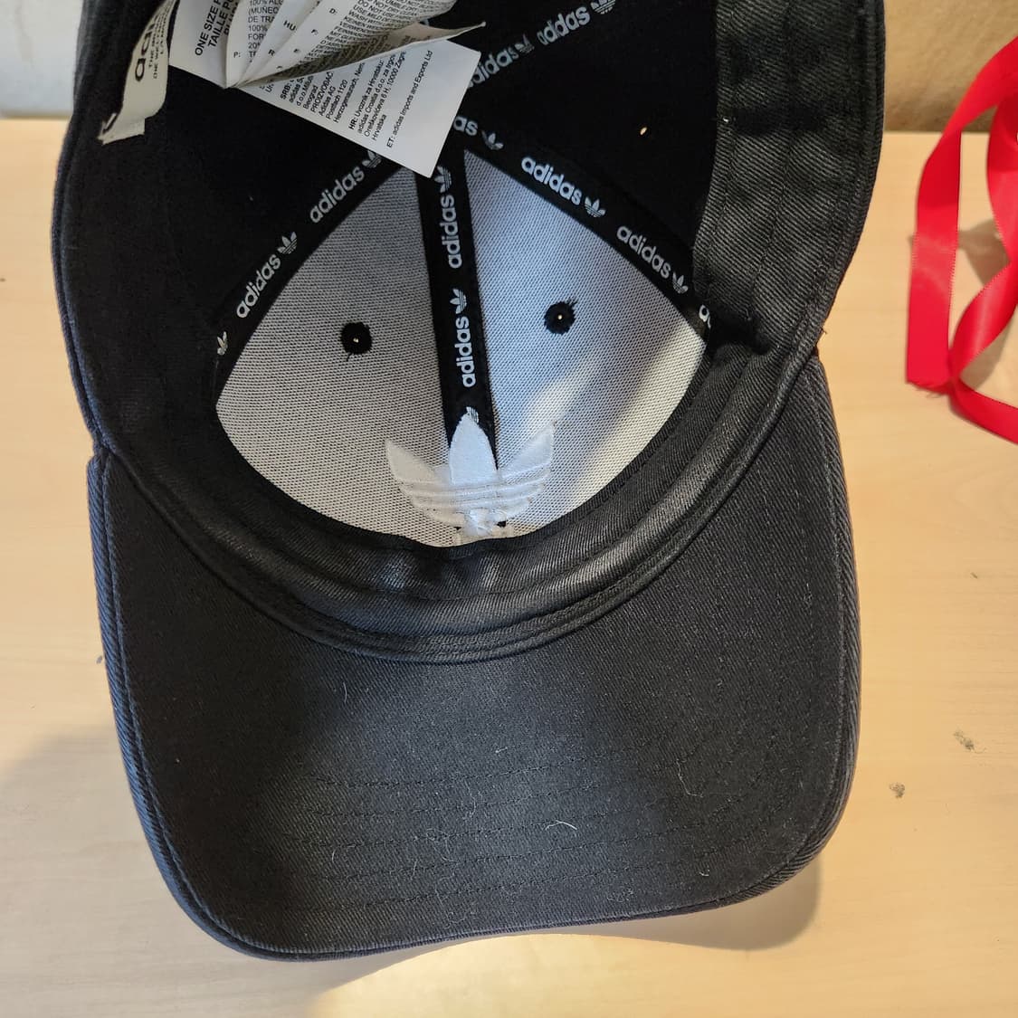 adidas 오리지널 트레포일 블랙 볼캡 | 클래식 로고 상품이미지7