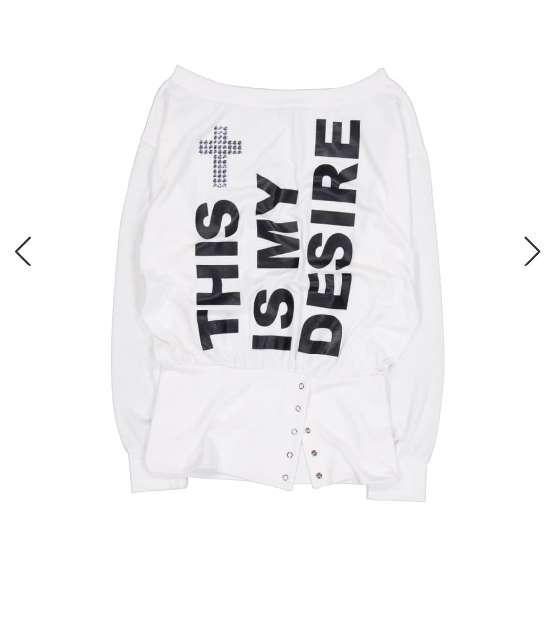 셋업이엑스이 BOLD LETTERING LOOSE TOP 상품이미지2