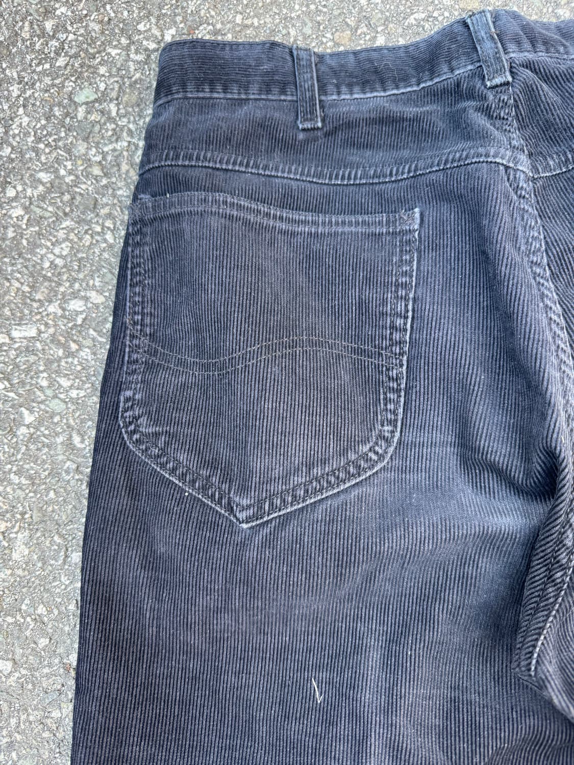 90’s Lee Riders 코듀로이 블랙 팬츠 상품이미지10