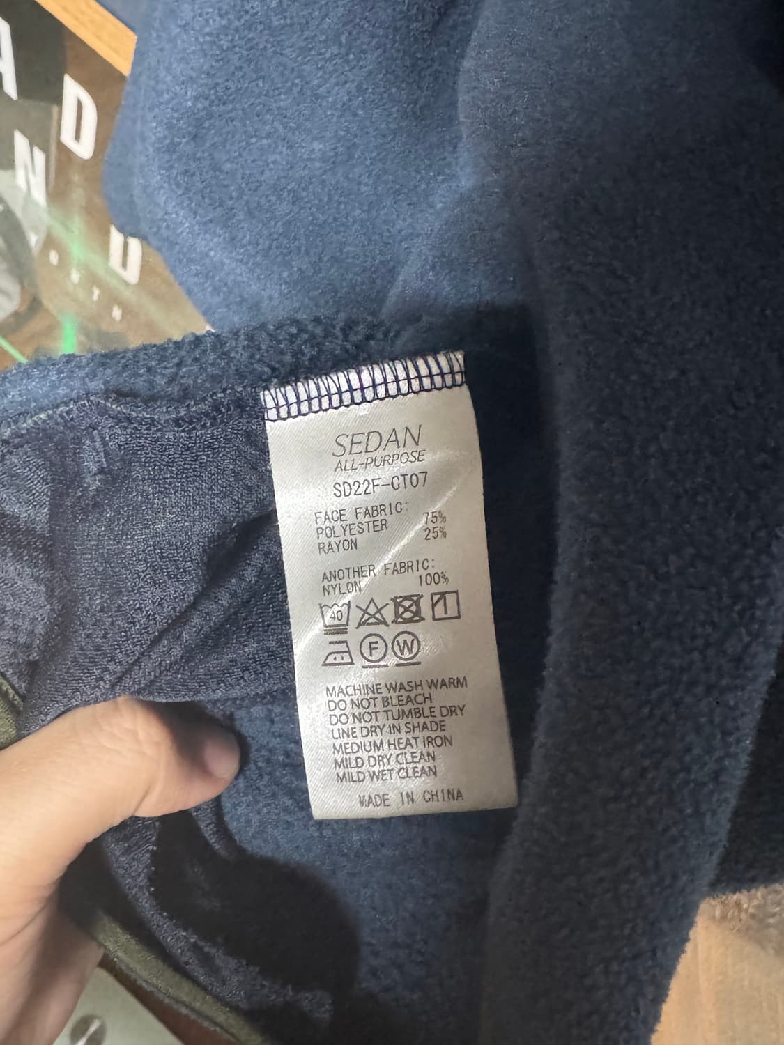 [22FW] Seadn All-purpose Fleece Full ove 상품이미지3