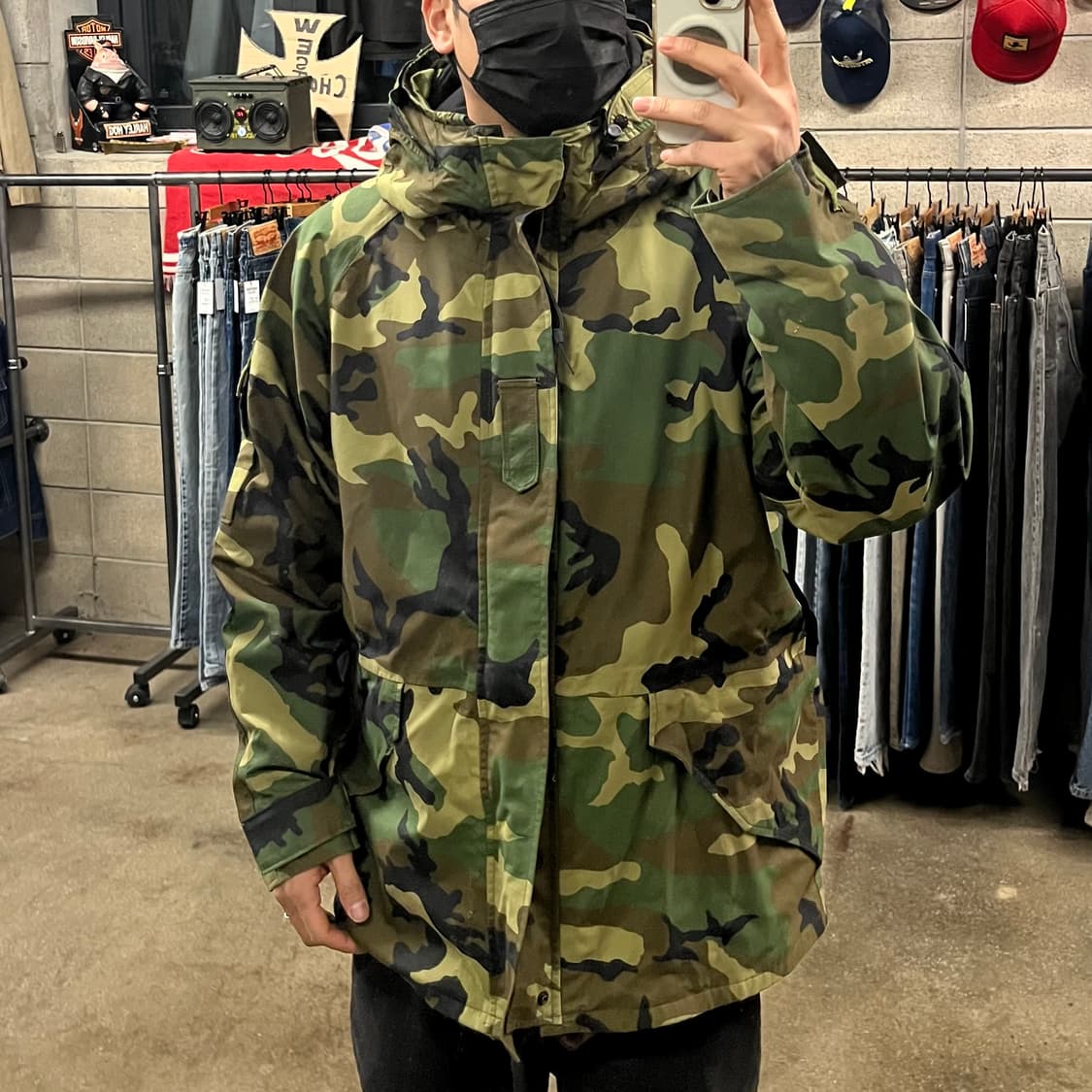 90s 미군 우드랜드 고어텍스 자켓 (L/R) 상품이미지9