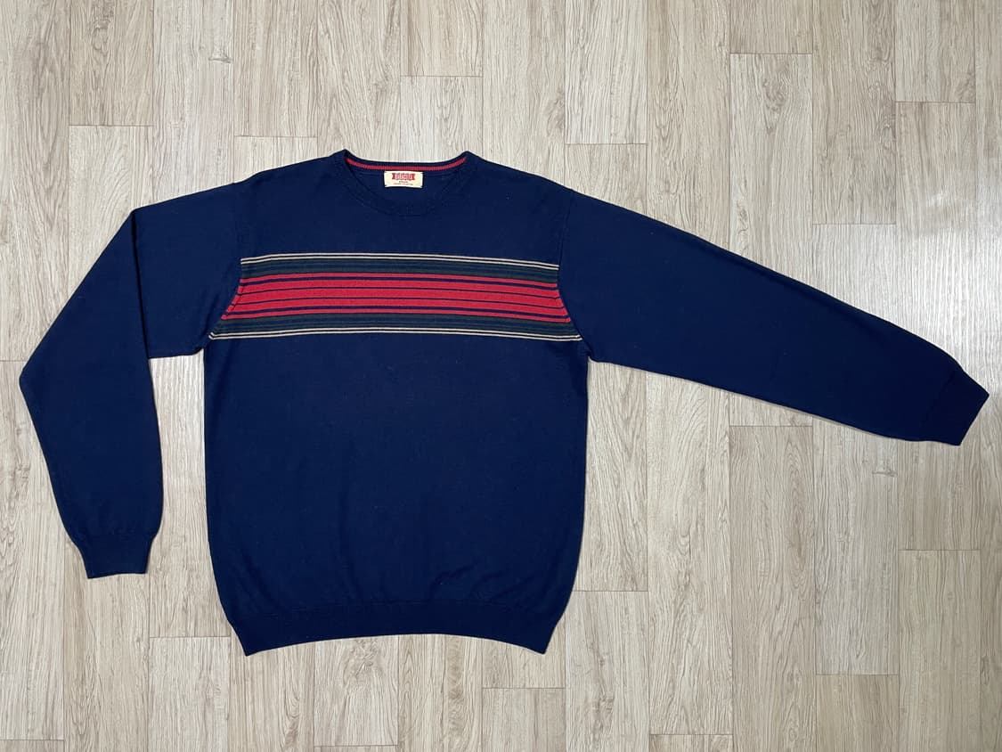 100) 바라쿠타 스트라이프 울 니트(RRL&LVC&폴로) 상품이미지1