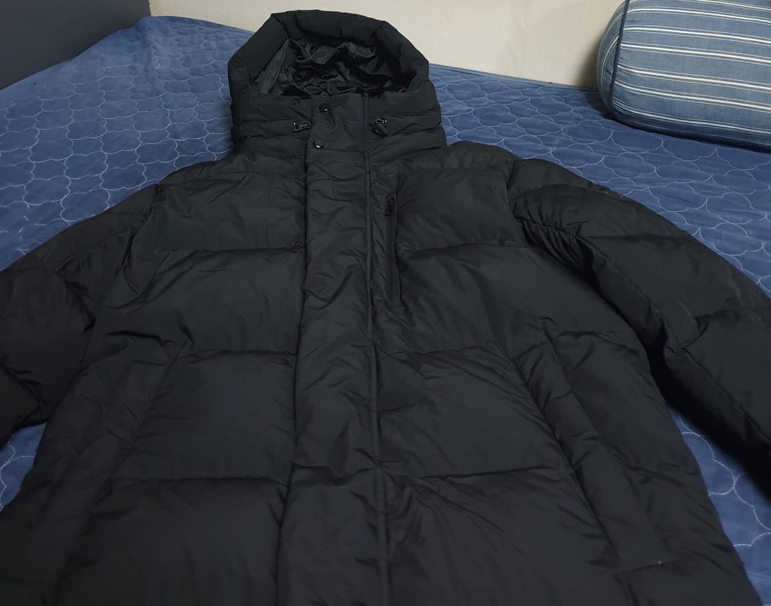 탑텐 폴라리스 구스다운 롱패딩 블랙 (95) 상품이미지2