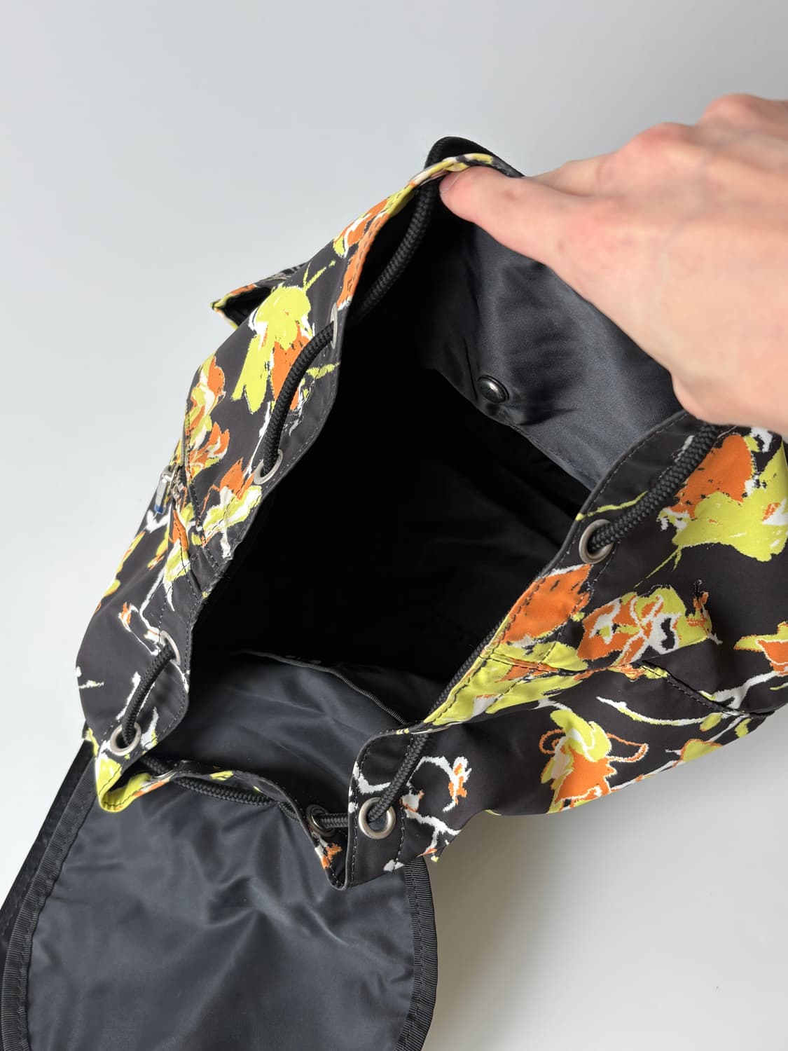 X SLY - Flower Rucksack (Black) 상품이미지8