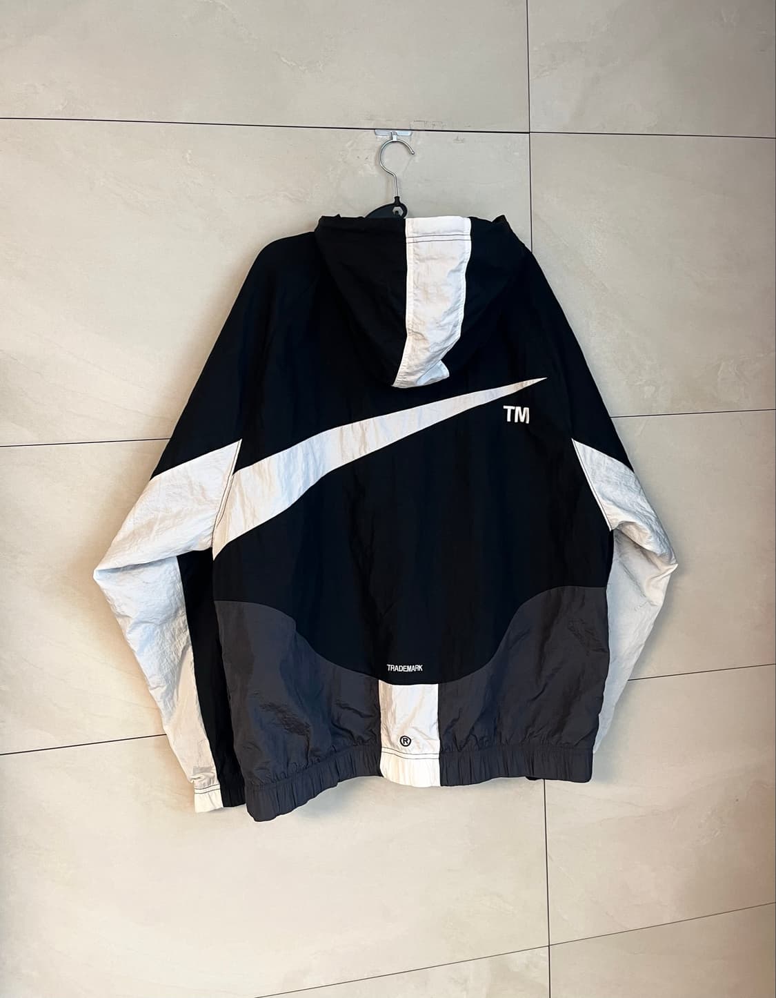 [2XL] 나이키 빅스우시 윈드러너 우븐 바람막이 블랙  상품이미지2