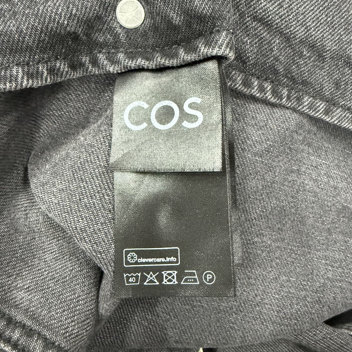 (EU38)코스 COS 흑청데님 랩스커트(새상품) 상품이미지6