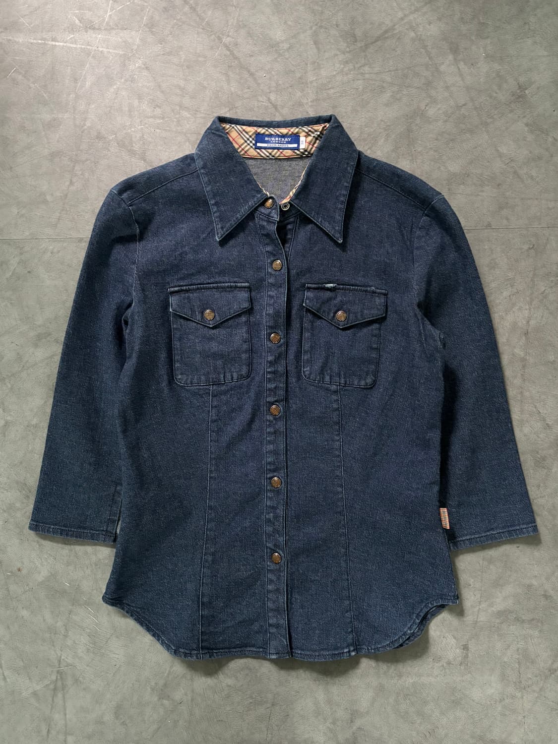 Burberry 버버리 블루라벨 우먼 데님 셔츠 상품이미지2