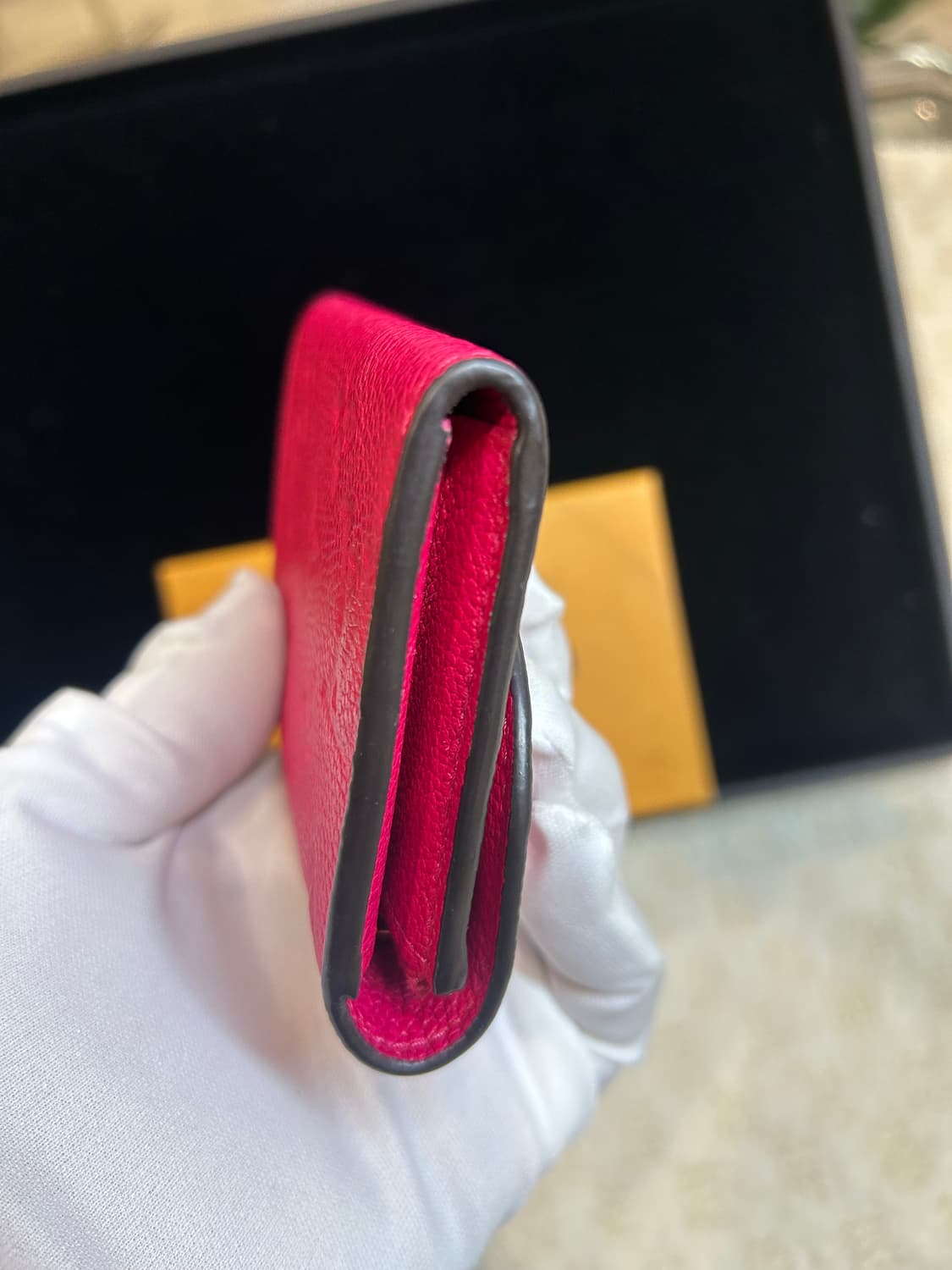 [정품/중고] 루이비통 로잘리 동전지갑 상품이미지3