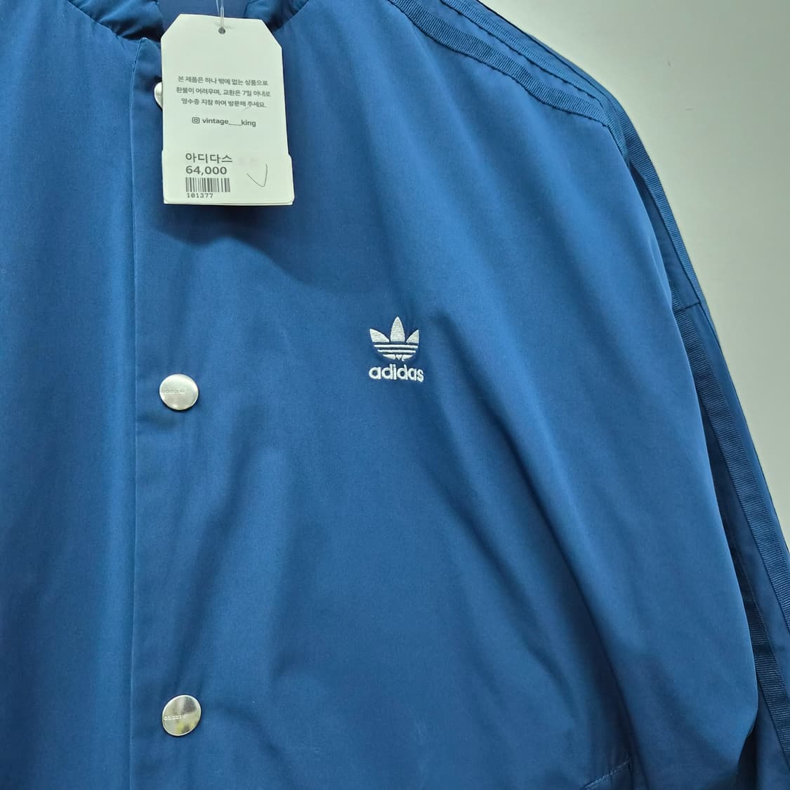 아디다스 네이비 블루종 자켓 여성 M 상품이미지2