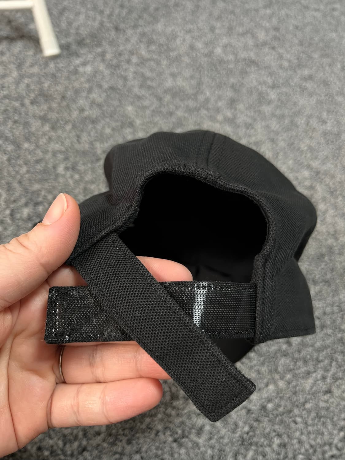 라코스테 블랙 볼캡 모자 60 상품이미지5