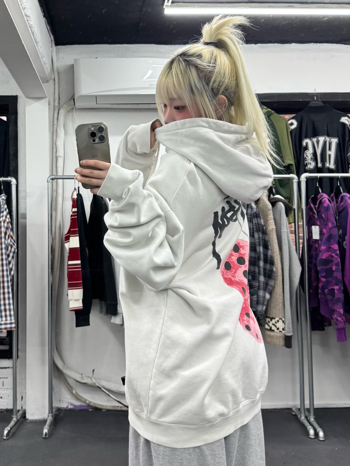 스투시 퍼지 다이스 후드티 상품이미지4