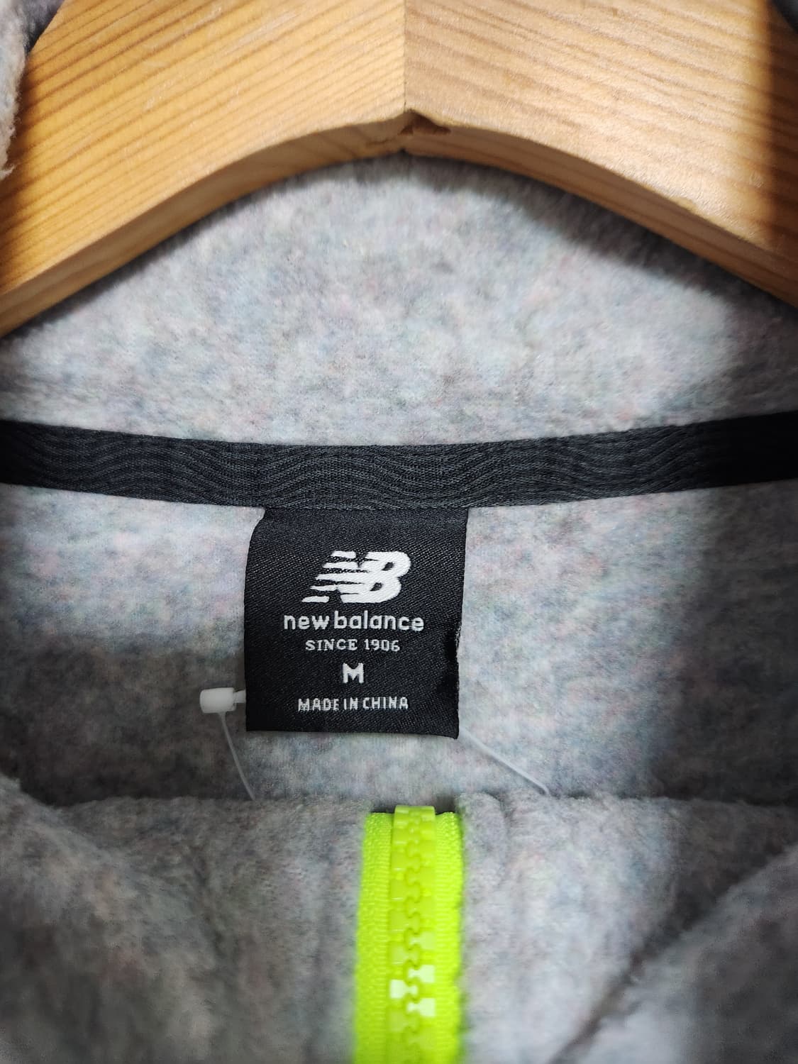 뉴발란스 후리스 아노락 M - J37 상품이미지4