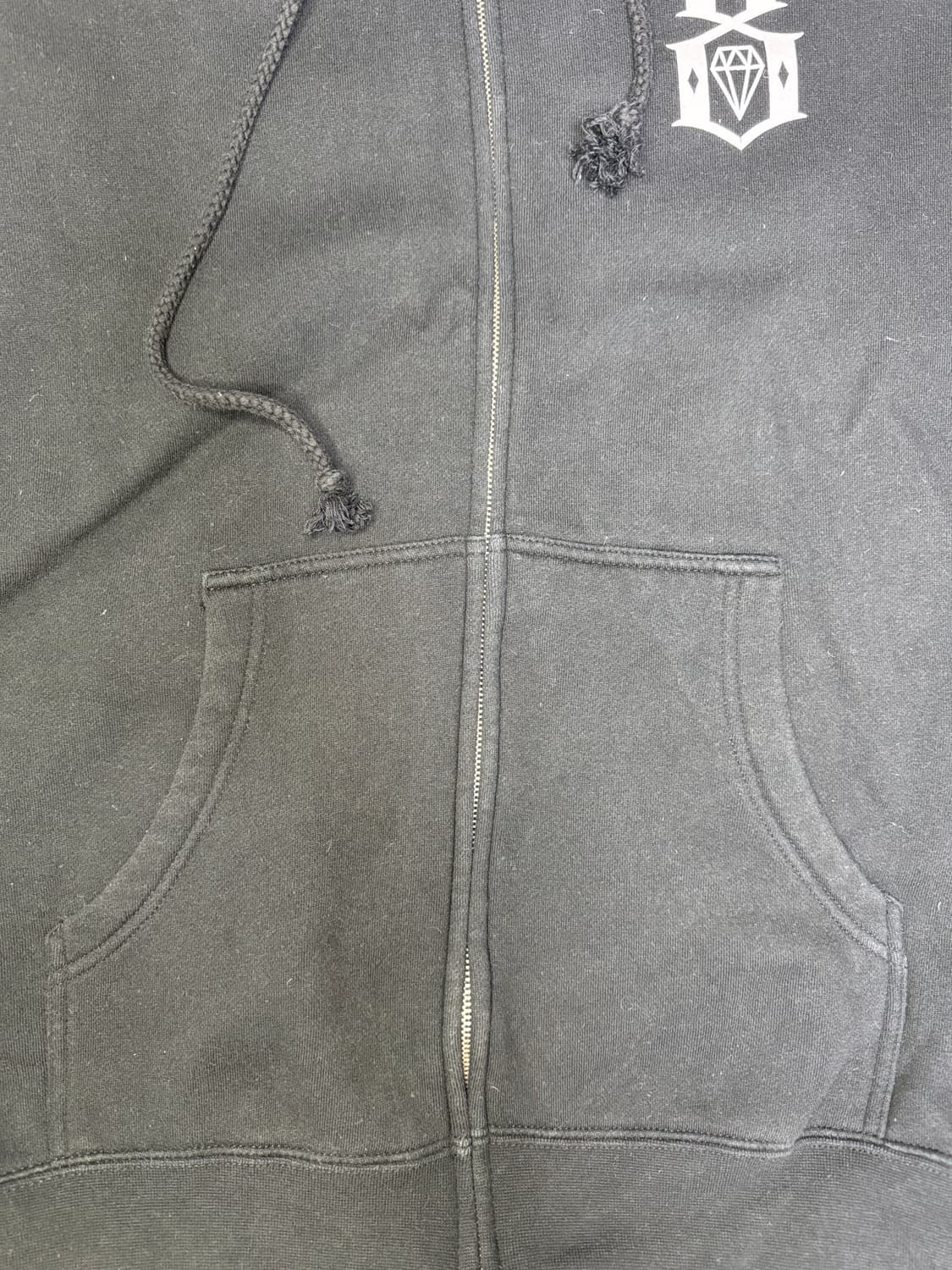 빈티지 레벨8 REBEL8 시그니처 로고 후드 집업 M 상품이미지3