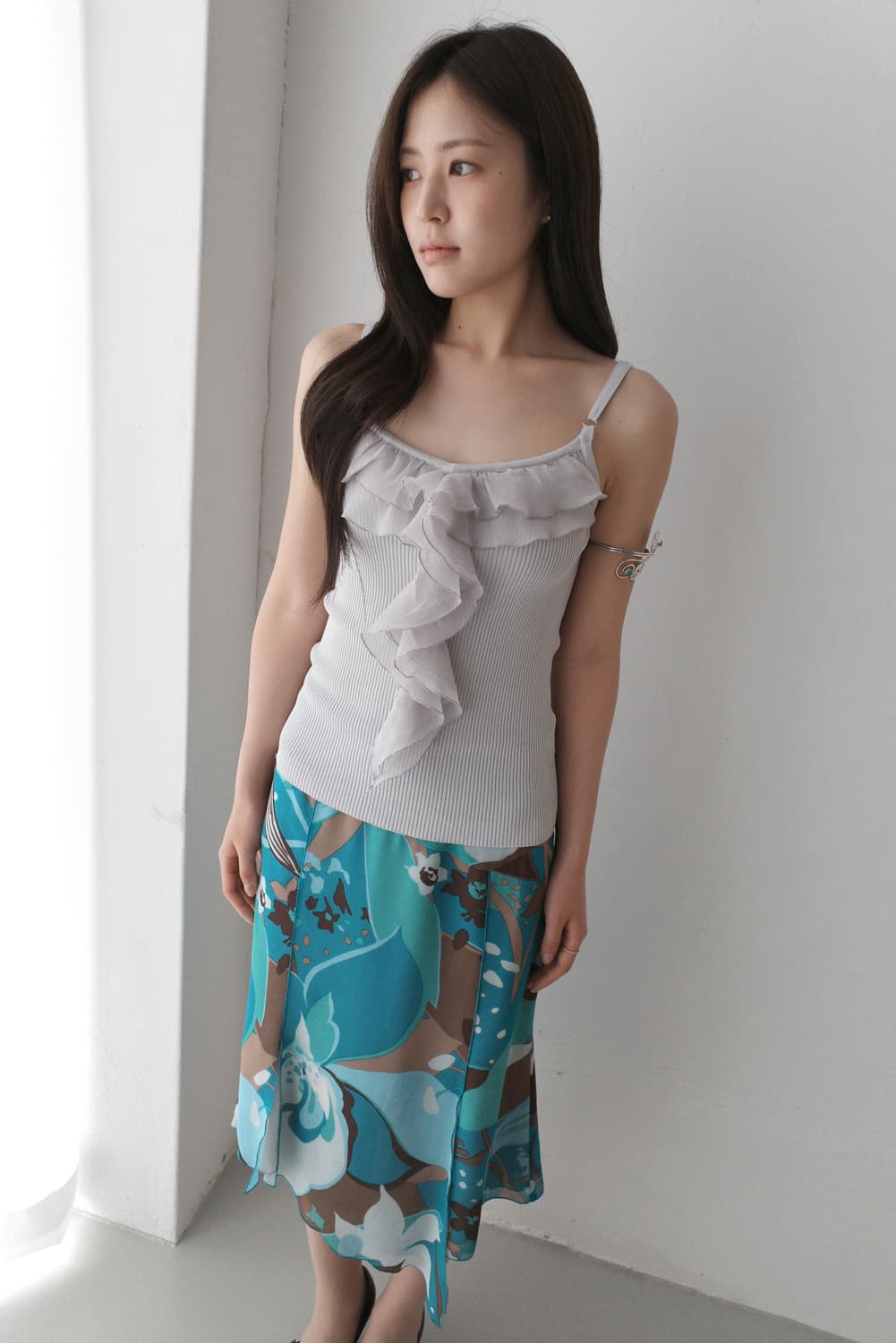 oriental flared skrit  상품이미지7