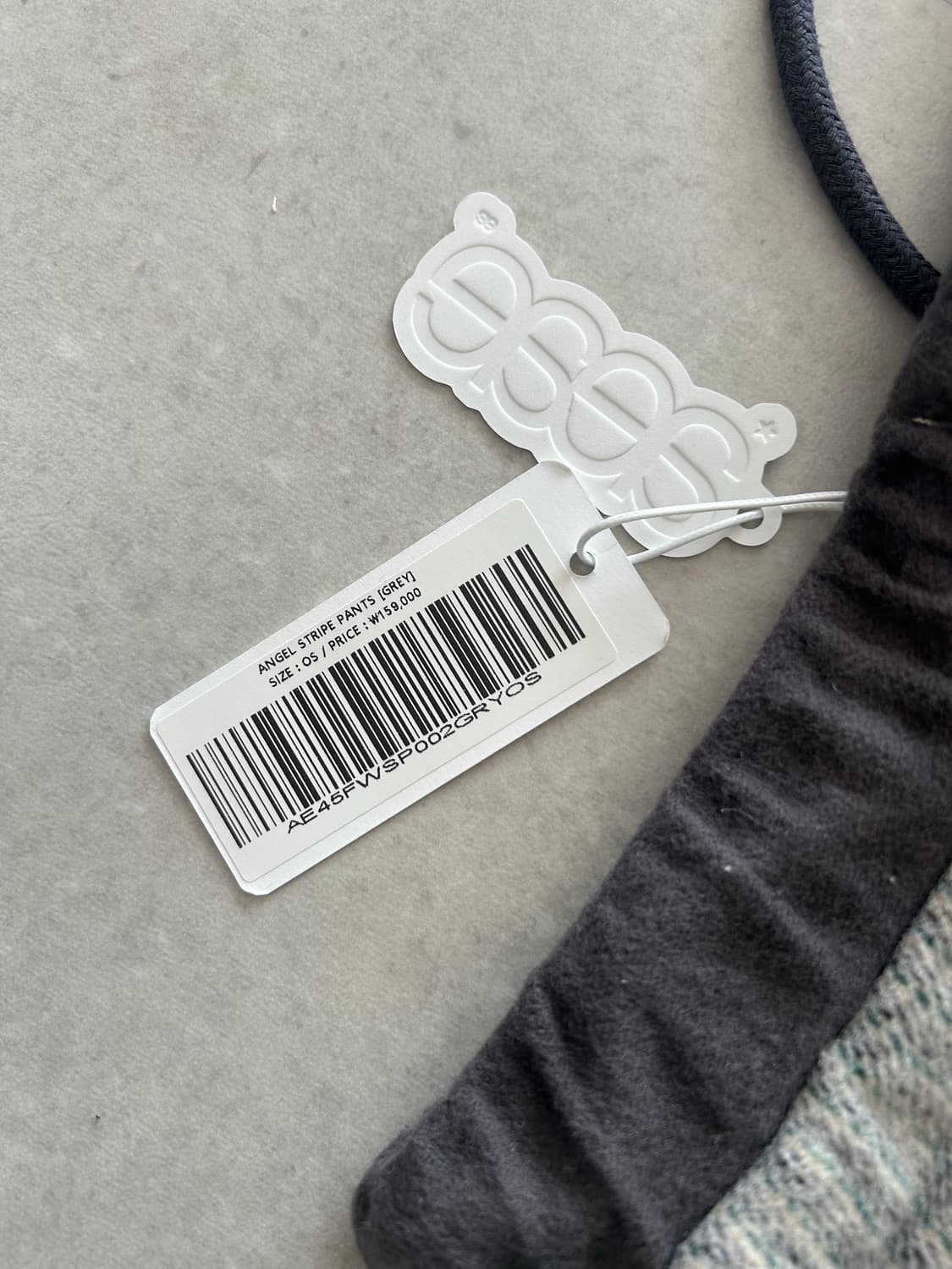 aeae ANGEL STRIPE PANTS [GREY] 상품이미지5