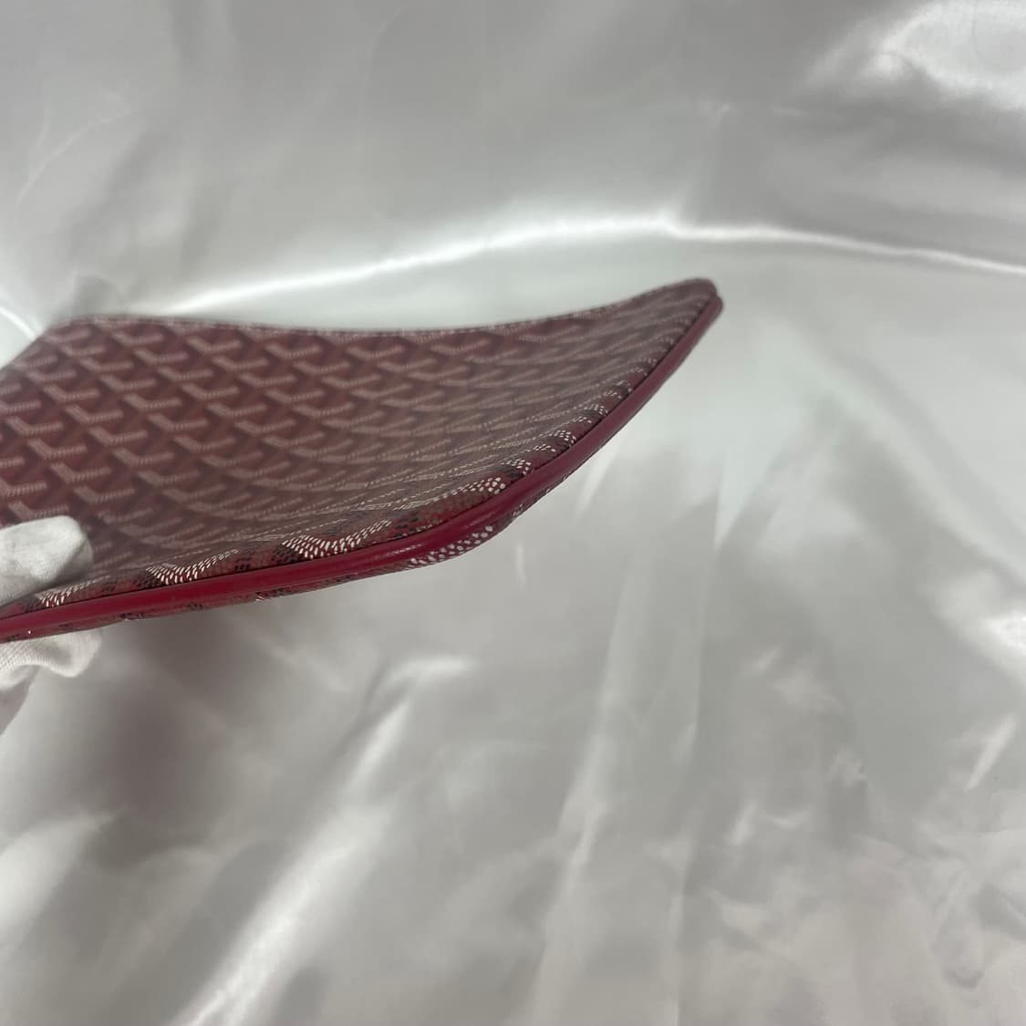 고야드 클러치 레드 S급 단품 상품이미지8