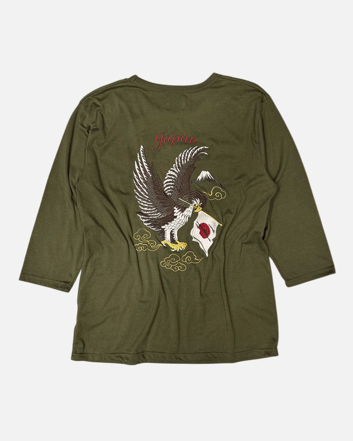 CORISCO suvenier eagle embroidery t-shir 상품이미지4