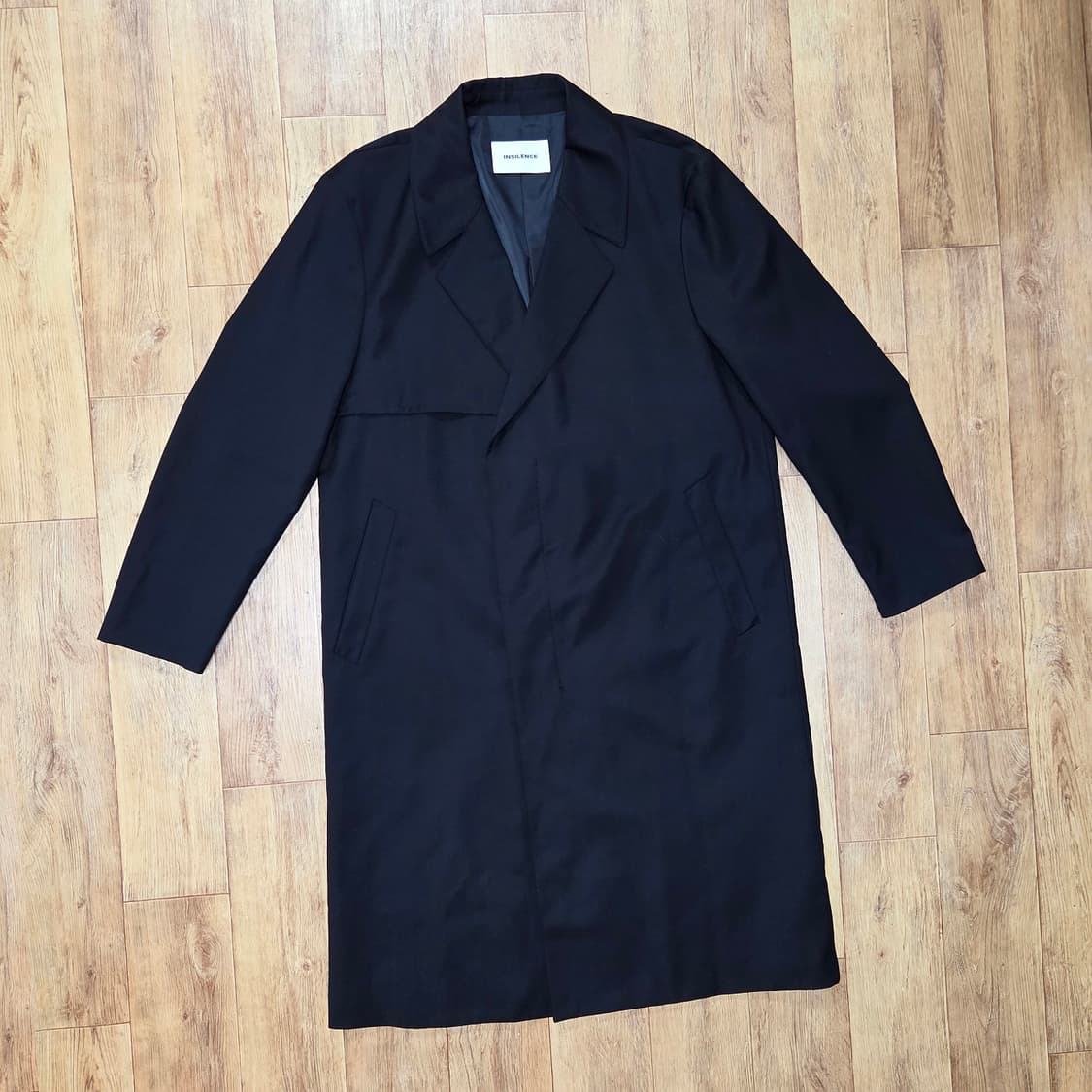 인사일런스(INSILENCE) 히든버튼  트렌치코트 95-100 상품이미지5