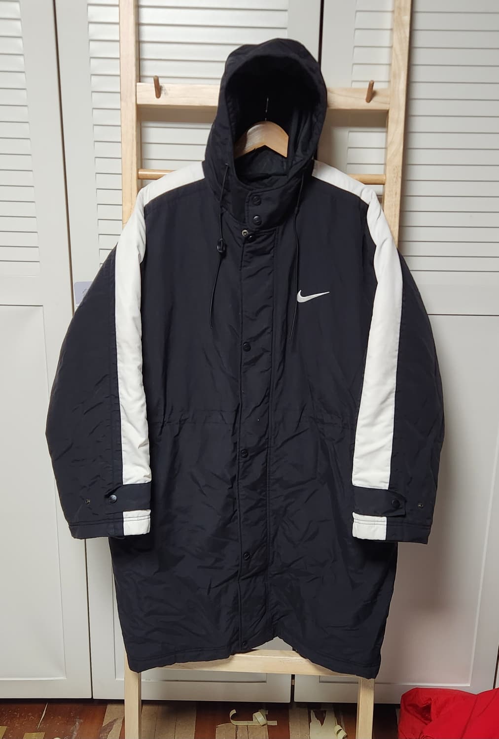 나이키 빅로고 00s 올드스쿨 롱 패딩 점퍼 자켓 상품이미지1