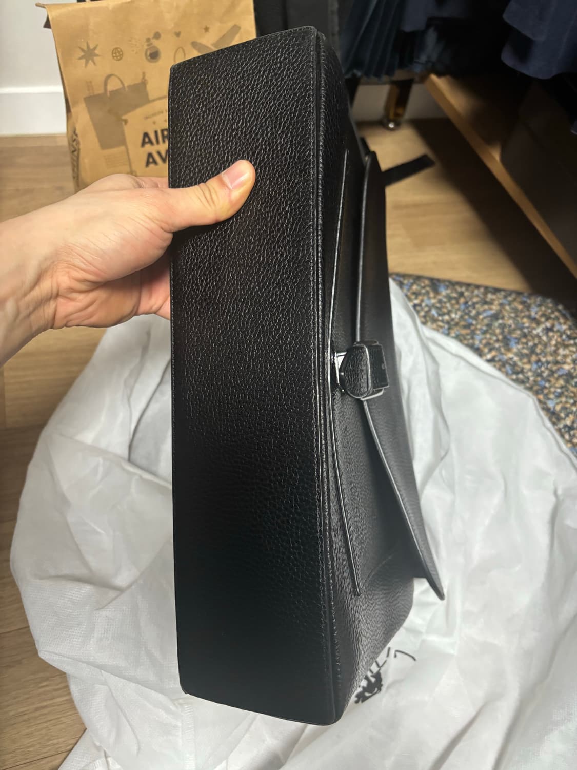 멀버리 레더 브리프케이스 상품이미지9