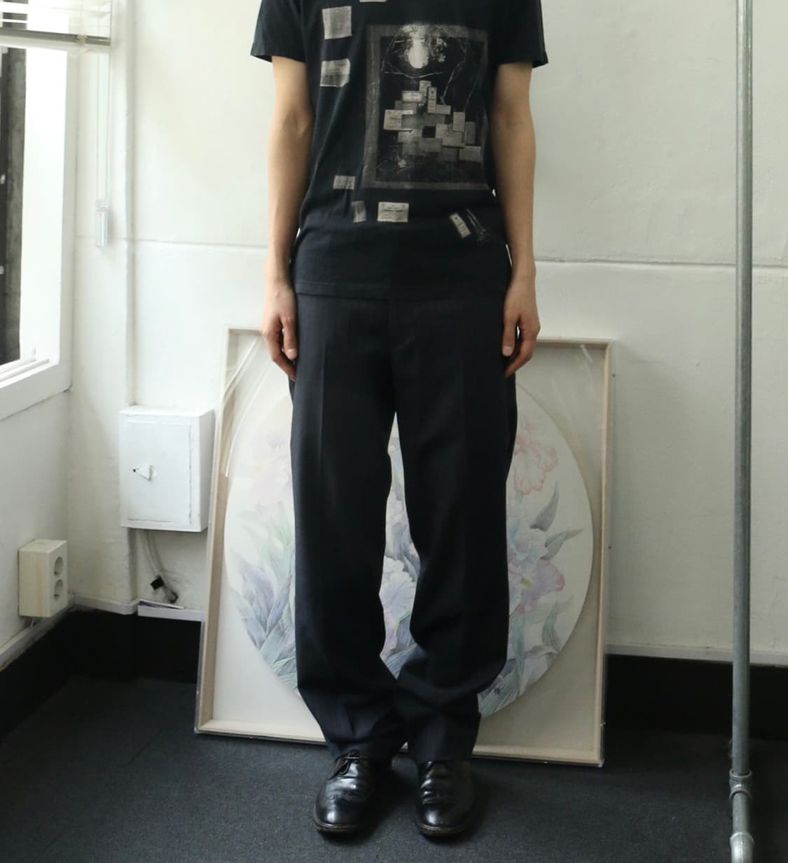 브룩스 브라더스 핀스트라이프 트라우저  상품이미지1