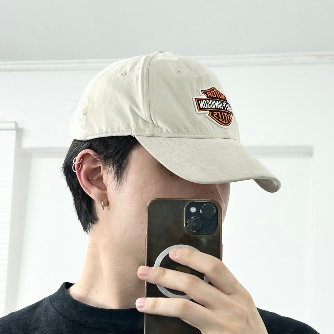 할리데이비슨 스웨이드 볼캡 상품이미지3
