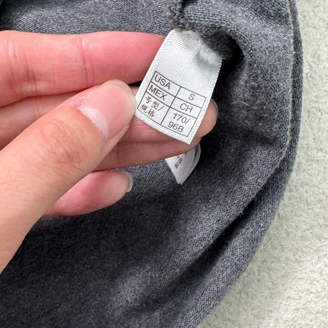 BROOKS BROTHERS PK 반팔 그레이 S 상품이미지5