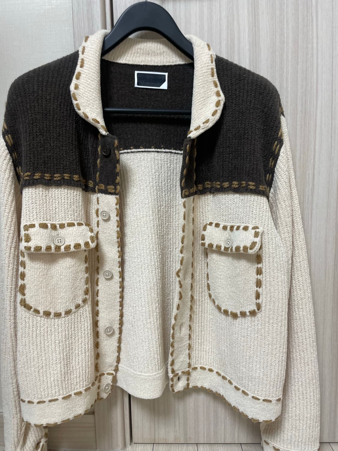 phingerin pg1 knit 베이지 m 사이즈 상품이미지1