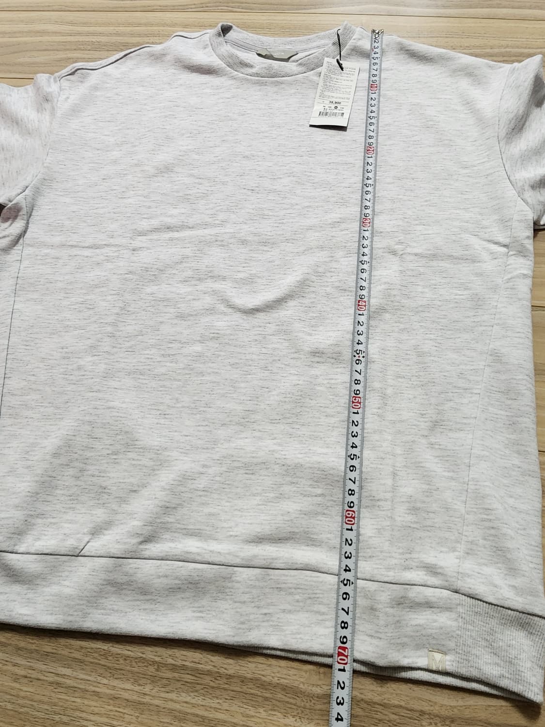 프로젝트엠맨투맨티셔츠라이트그레이105 상품이미지4