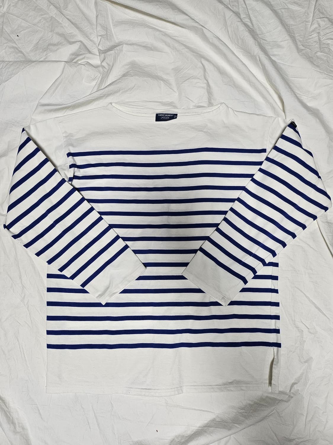 세인트제임스 스트라이프 롱슬리브 긴팔티셔츠 M 상품이미지1