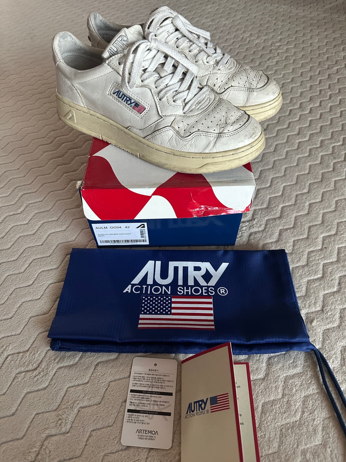 [42] 오트리 메달리스트 고트스킨 상품이미지1