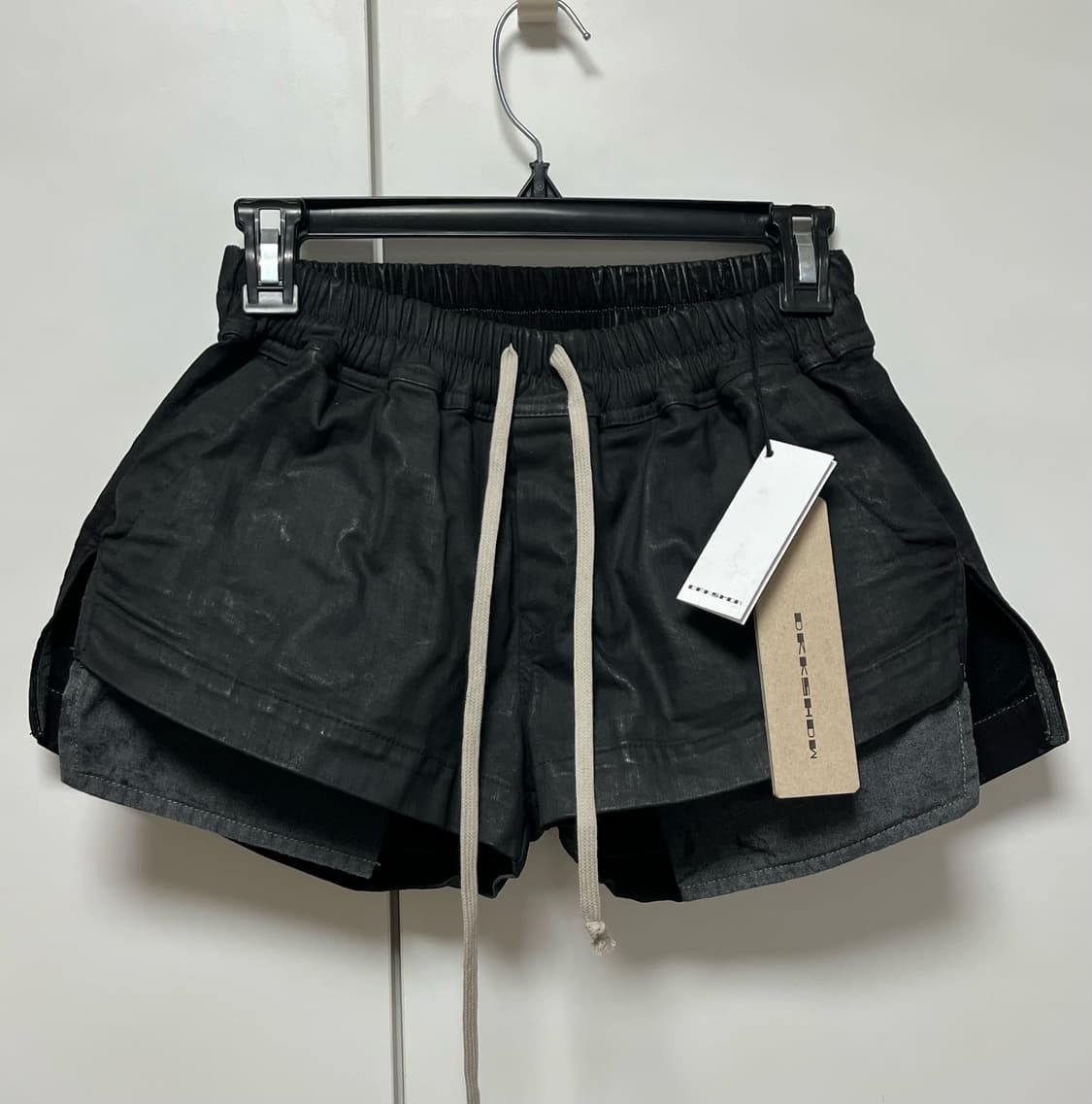 [M]릭오웬스 다크쉐도우 Fog 복서 쇼츠/블랙 왁스 상품이미지2