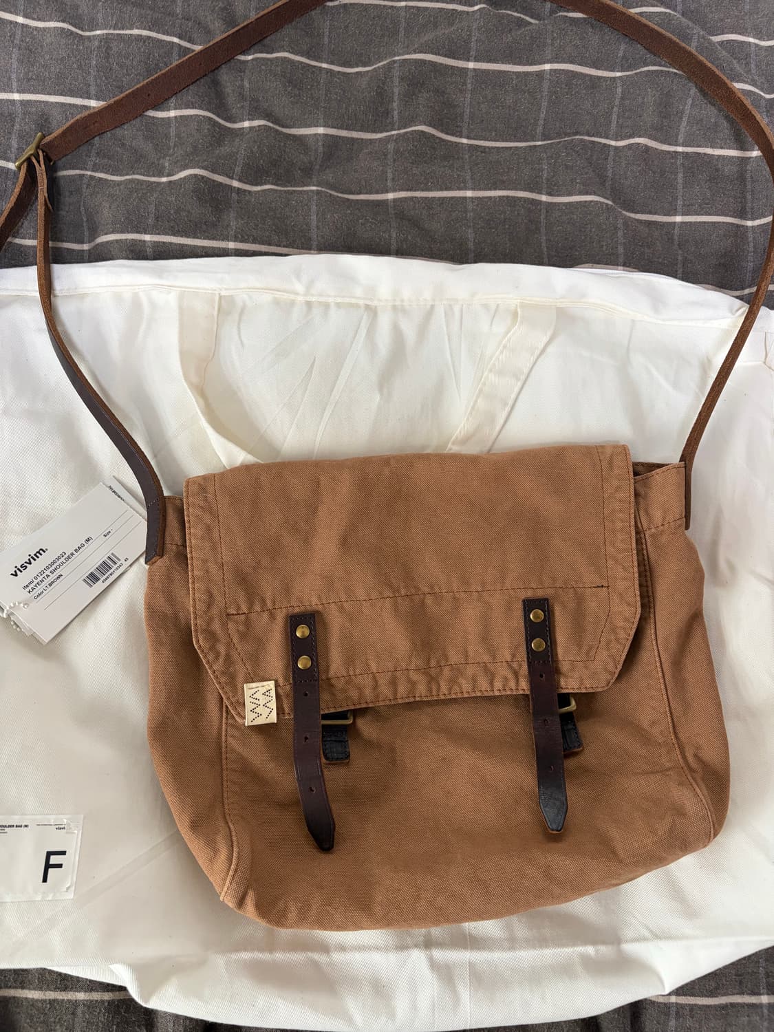 [M] 비즈빔 visvim 카옌타백 라이트브라운 상품이미지1