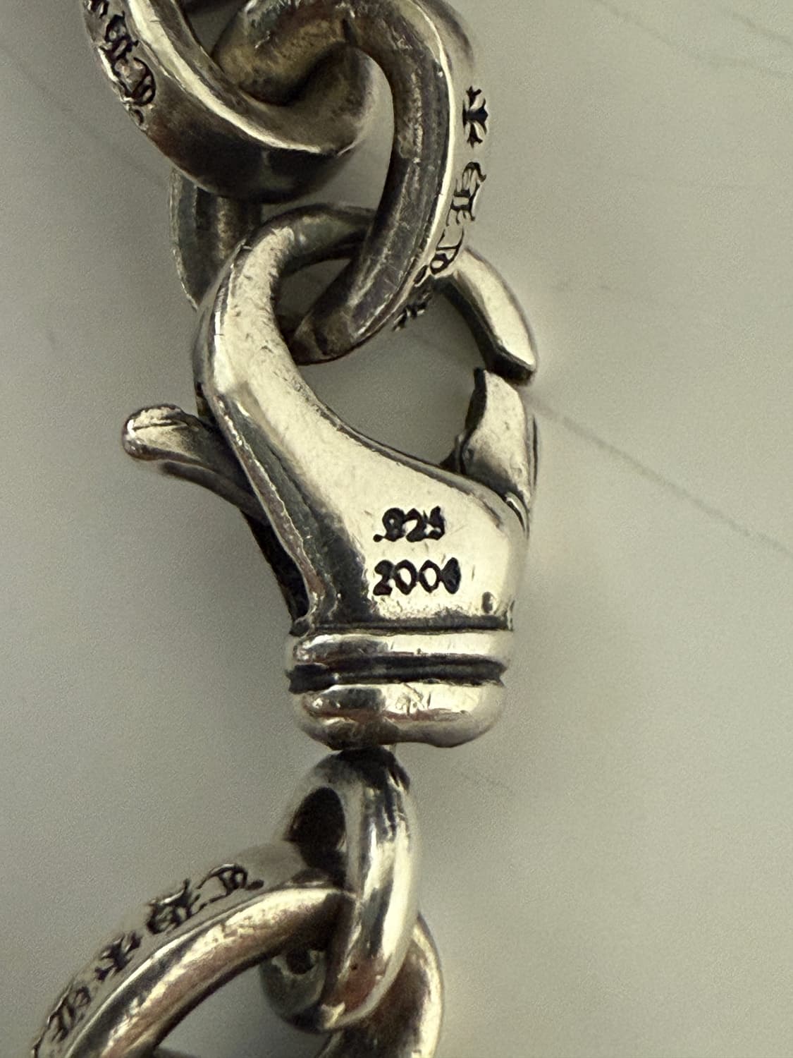 크롬하츠 라지페이퍼체인 팔찌 상품이미지4