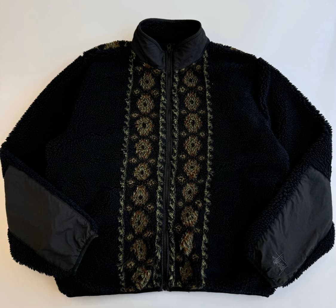 스투시 노마 리마 자카드 플리스 자켓 상품이미지1