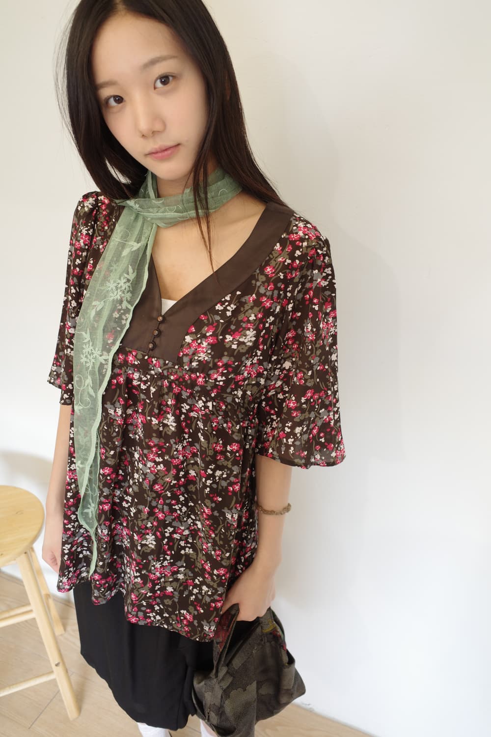 flower blouse 상품이미지1