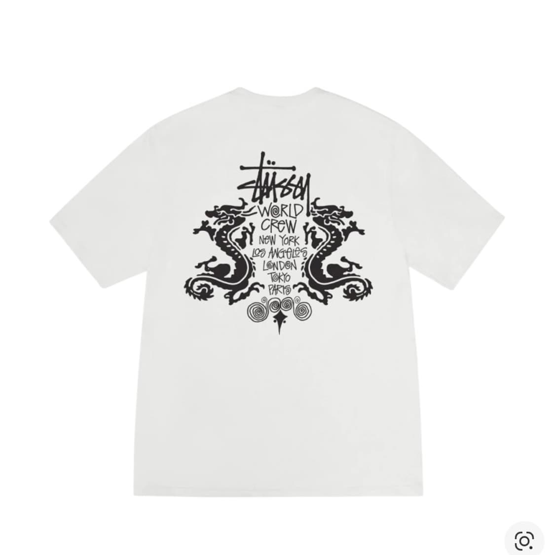 스투시 드래곤 반팔티셔츠 s(m정도의 사이즈감) 상품이미지1