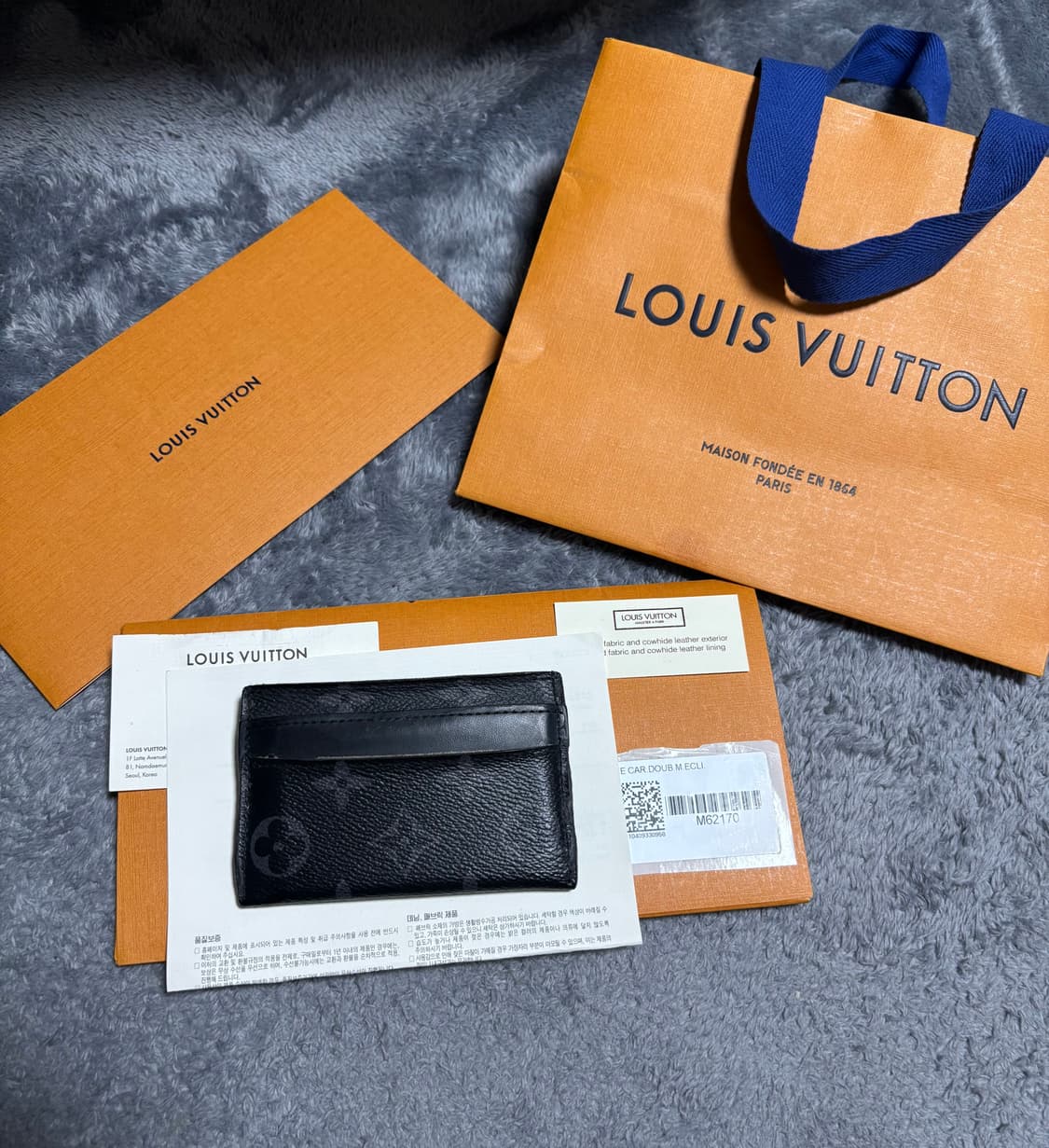 [ 백화점 / 정품 ] 루이비통 카드지갑 상품이미지1