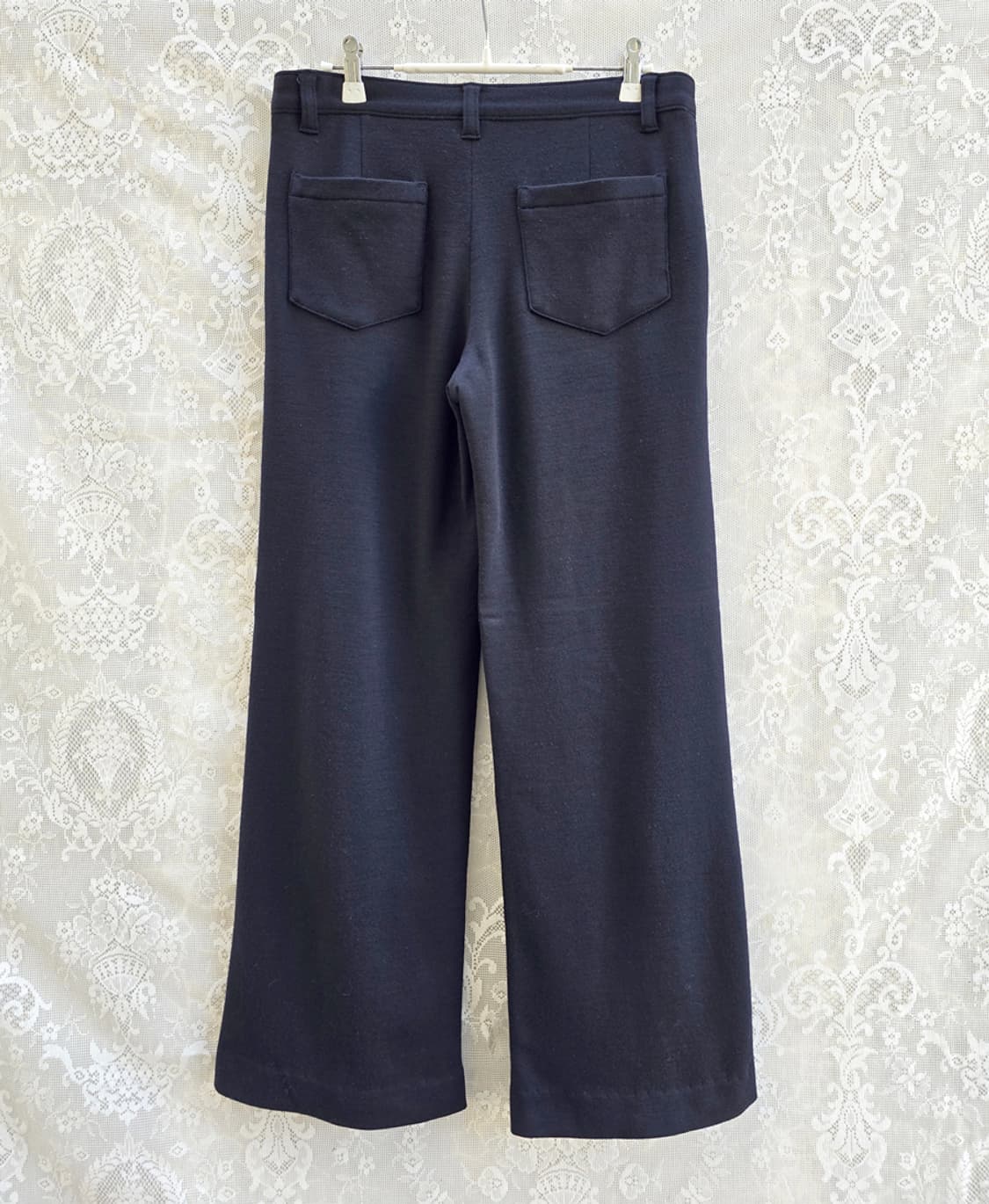 유나이티드 애로우즈 블랙 울 슬랙스 (made in japan) 상품이미지5