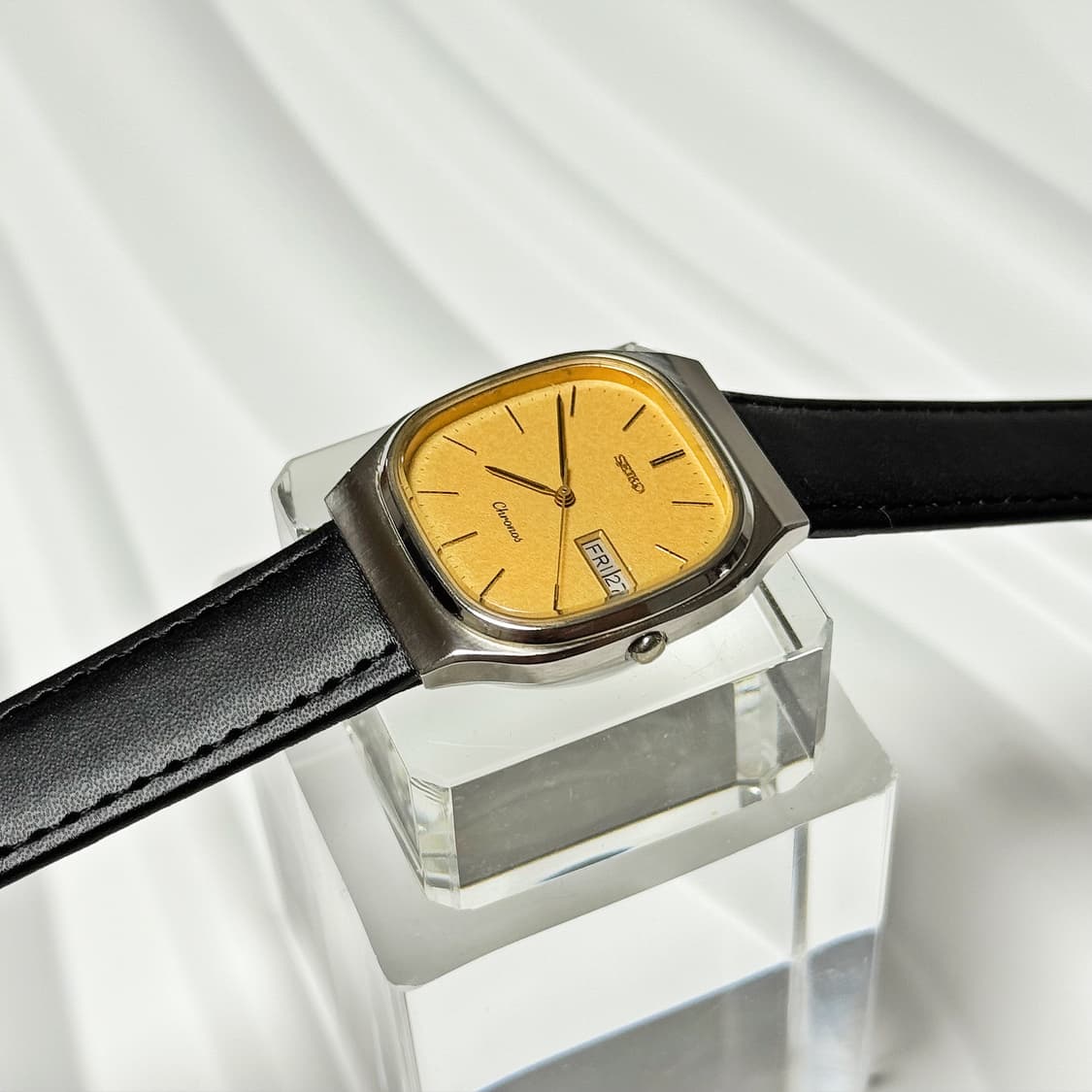 90s00s 빈티지 세이코 스피릿 텍스처 데이데이트 워치 상품이미지9