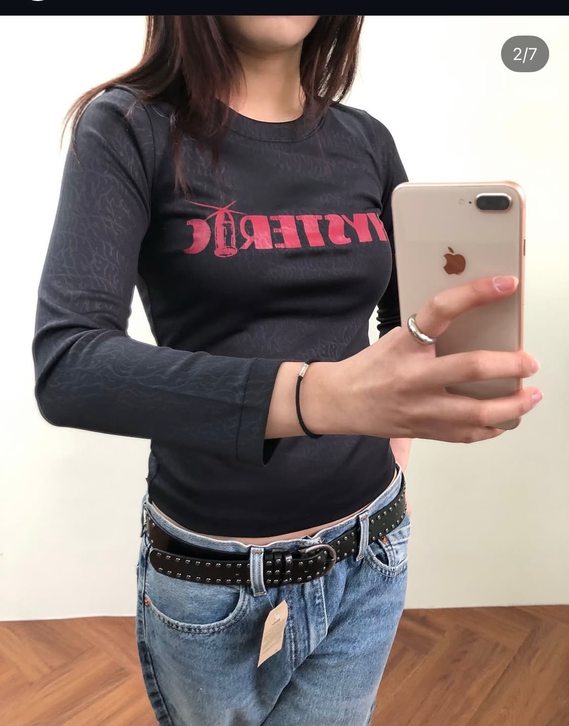 딱븥핏))) 히스테릭 글래머 롱슬리브 티셔츠 상품이미지1