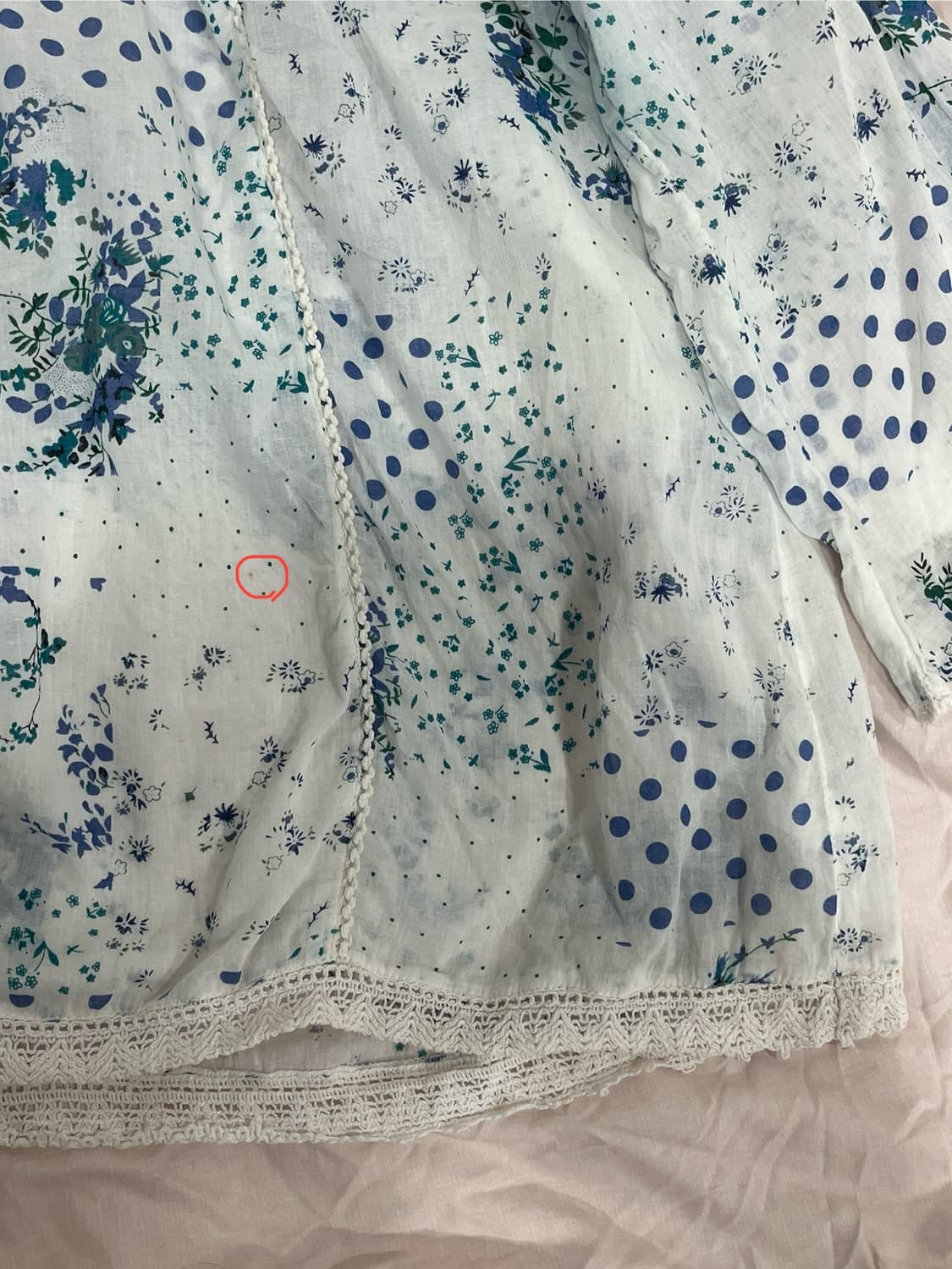 모리걸 하구미 패치 느낌 블라우스 상품이미지6