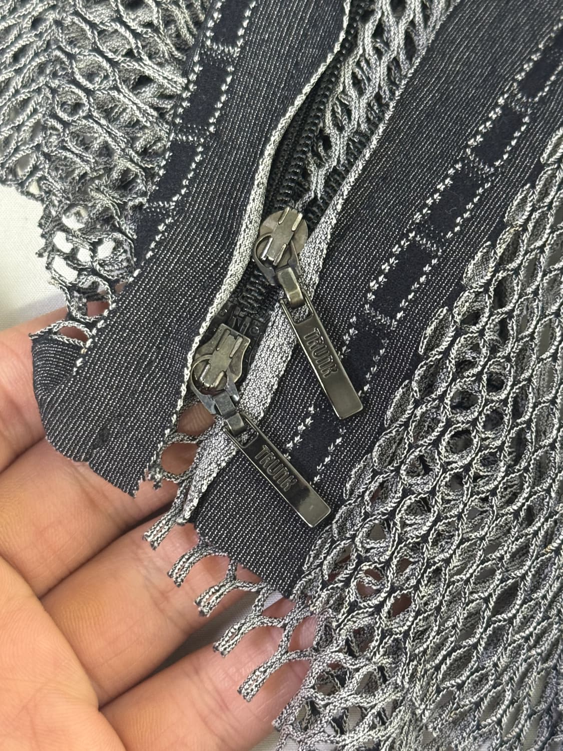 Trunk Hiroko Koshino 메쉬 후드 원피스 y2k 상품이미지9