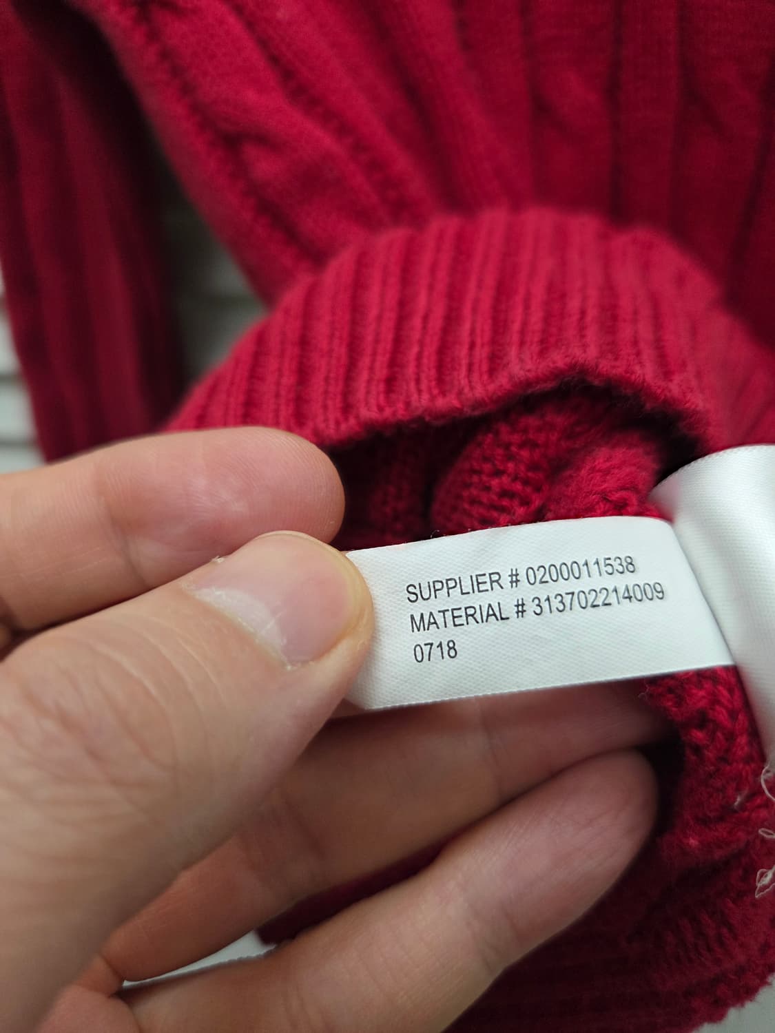 폴로 랄프로렌 키즈 꽈배기 니트 상품이미지8