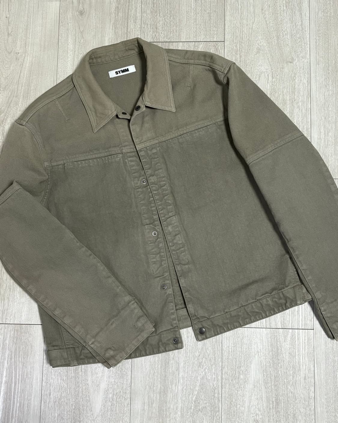 [2]SYMM 워크 자켓 카키 상품이미지3