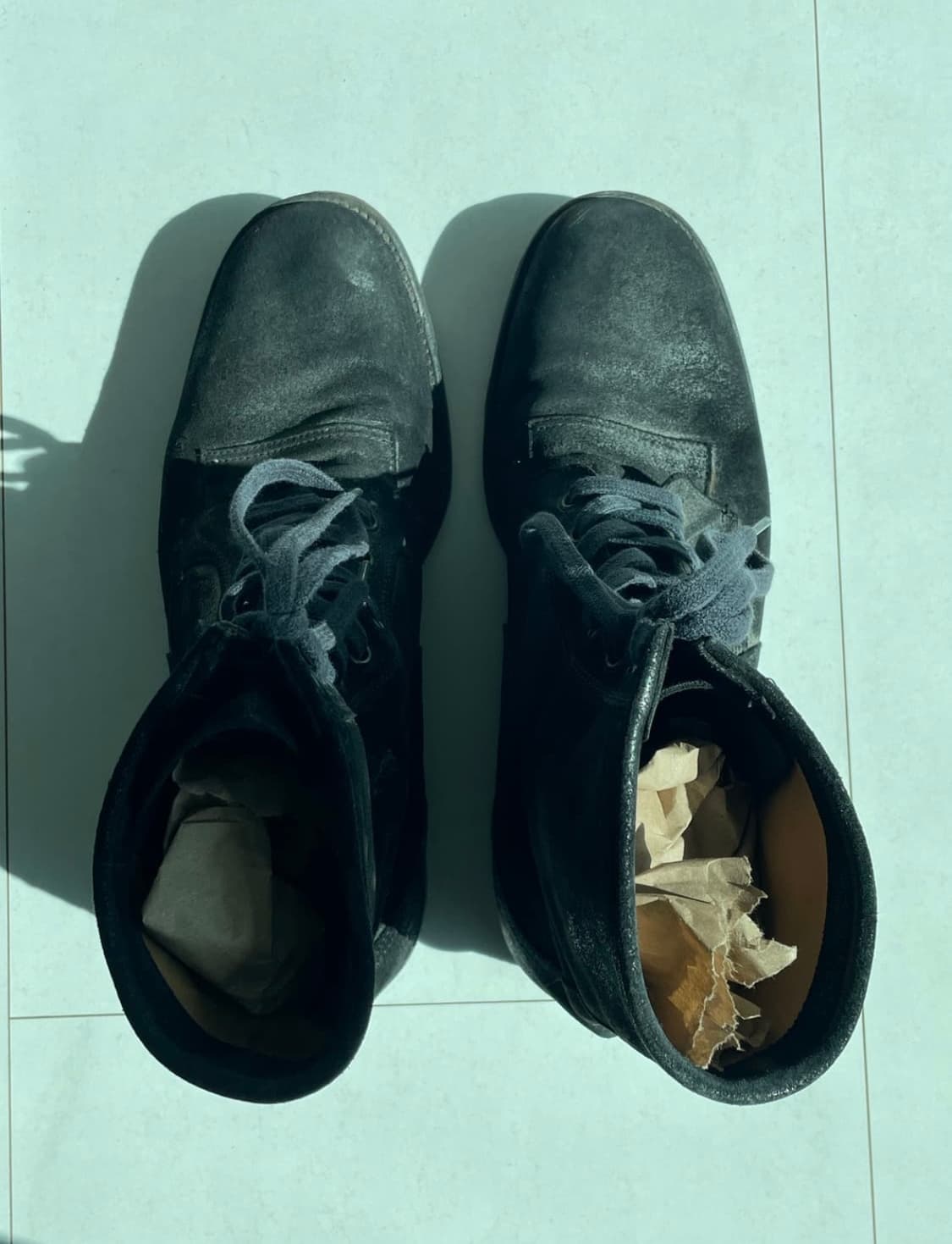 마르지엘라 스웨이드 컴뱃 부츠 상품이미지3