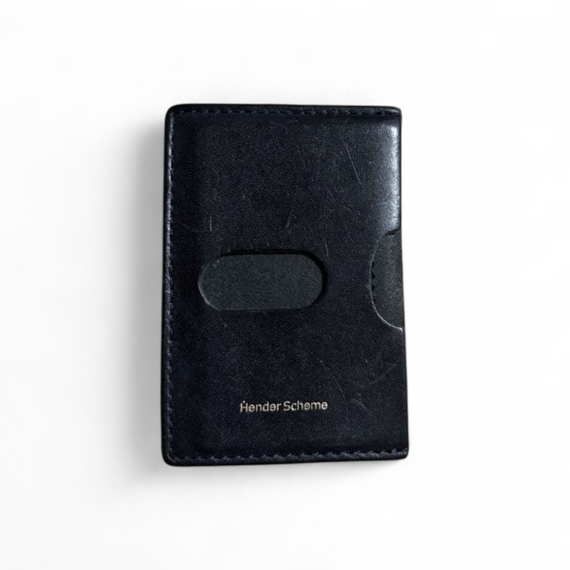 헨더스킴 미니멀 지갑 소가죽 상품이미지2