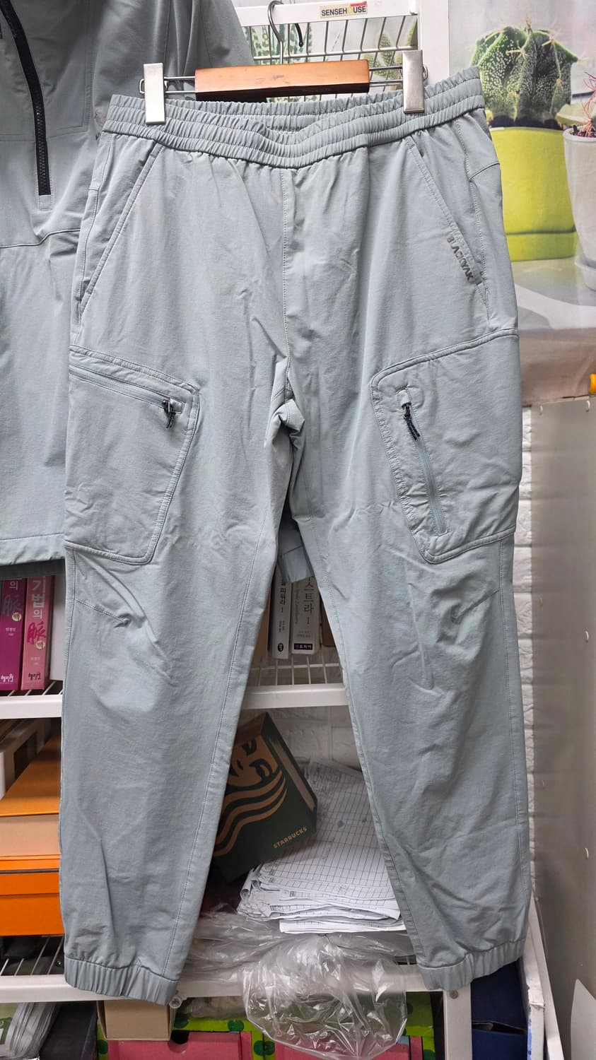 블랙야크 남성 아노락 바람막이 95 밴딩 조거팬츠 상하의세트 MM59 상품이미지3