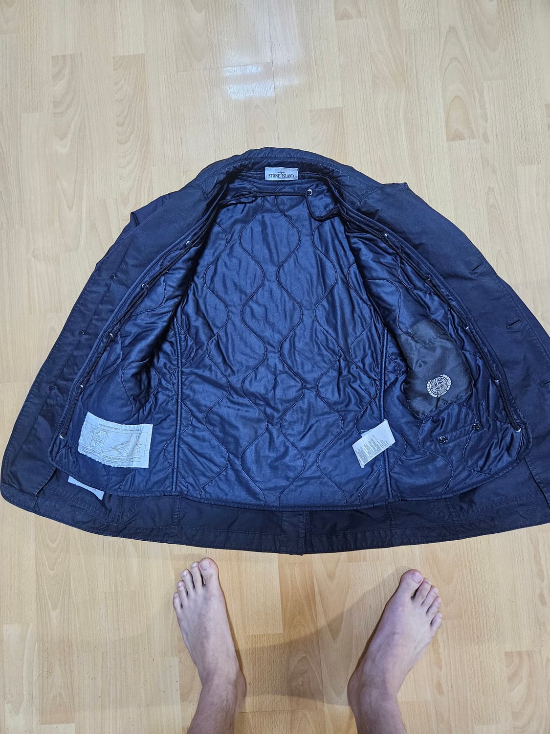 정품 스톤아일랜드 이중내피 30주년 다비드 자켓 m 상품이미지2
